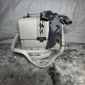 Aldo white crossbody bag